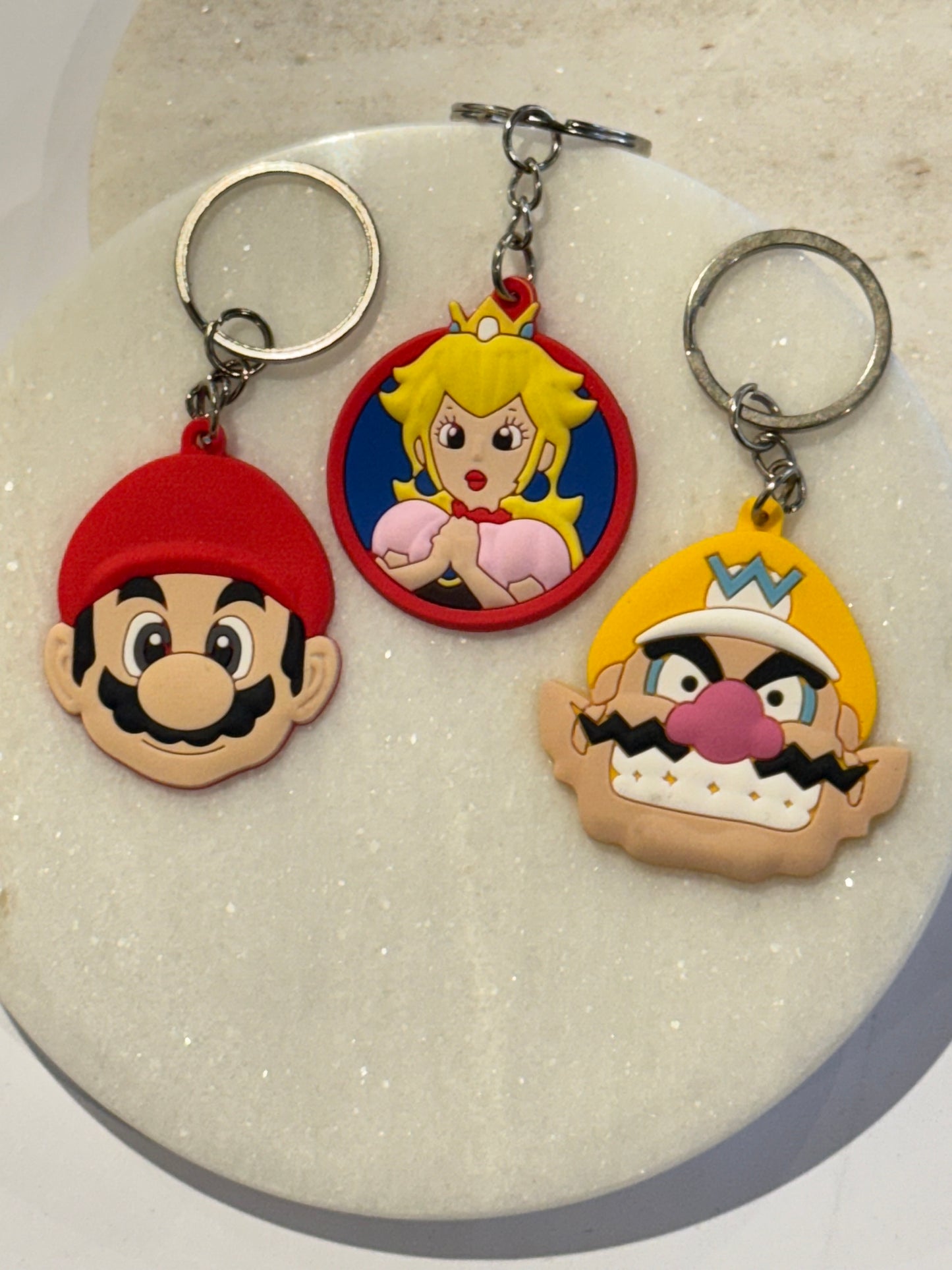 S/3 Super Mario Keyrings