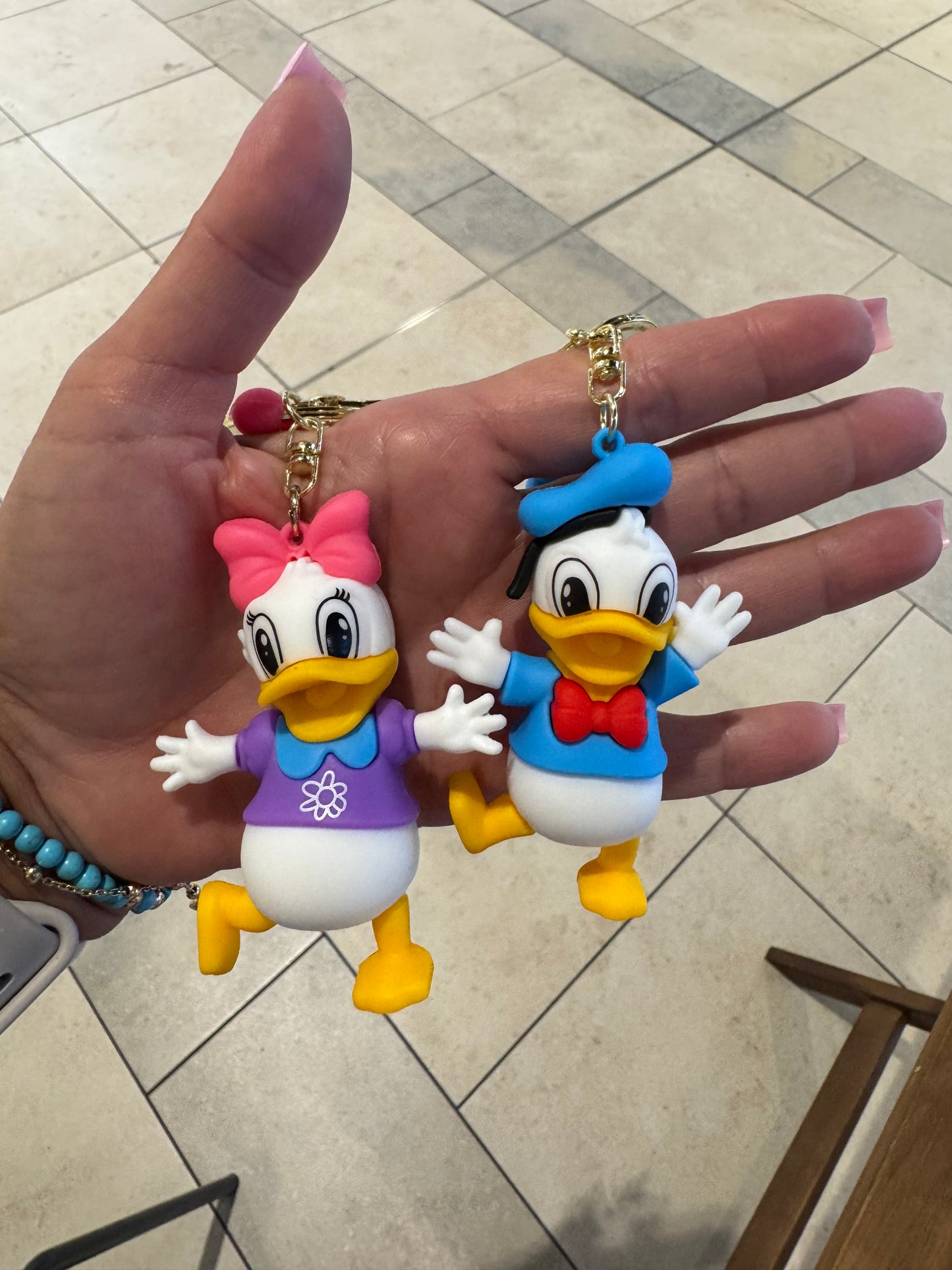 Daisy Duck 3D Keyring