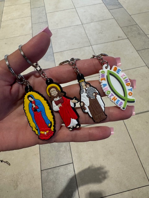 Our Lady of Guadalupe Keyring