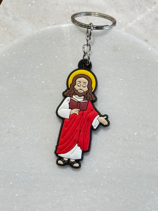 Jesus Keyring