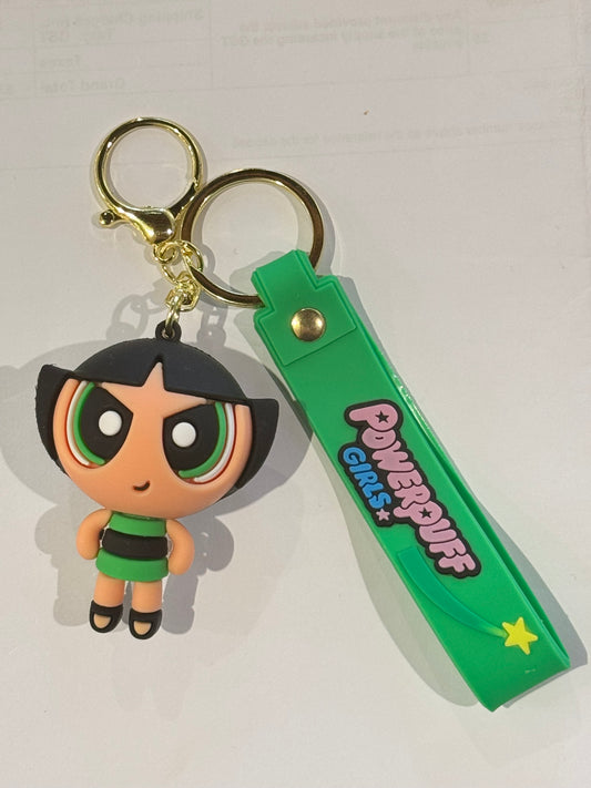 Power Puff Girls 3D Keyrings