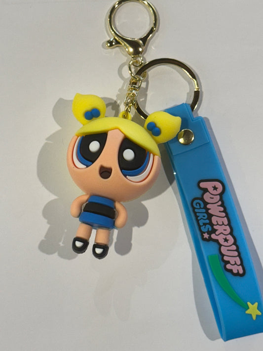 Power Puff Girls 3D Keyrings