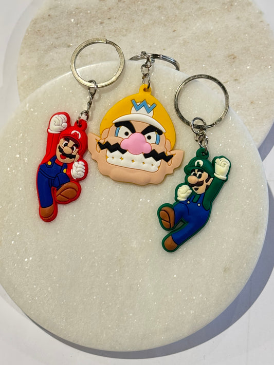 S/3 Super Mario Keyrings