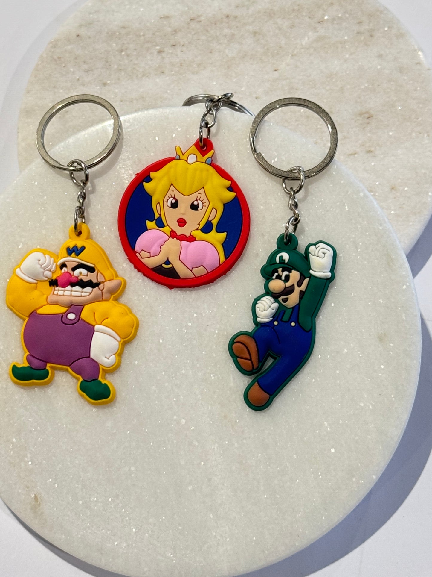 S/3 Super Mario Keyrings