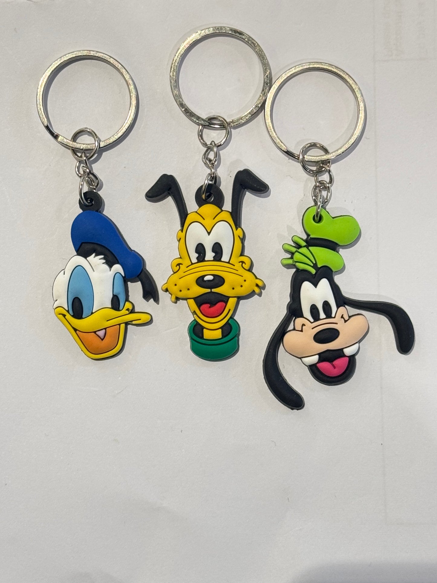 S/3 Mickey Mouse Clubhouse Keyrings