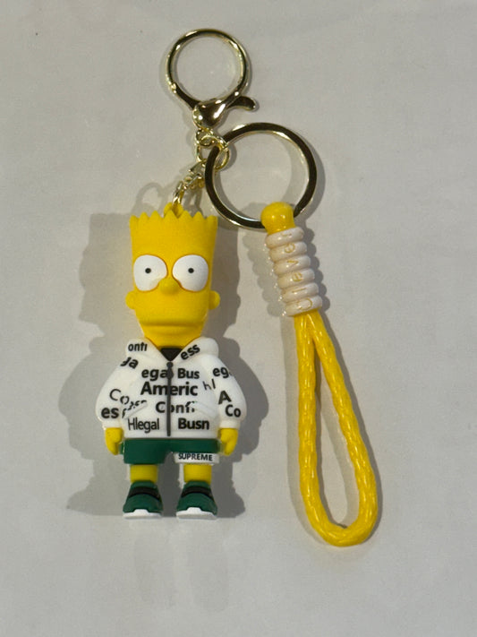 Bart Simpson 3D Keyring