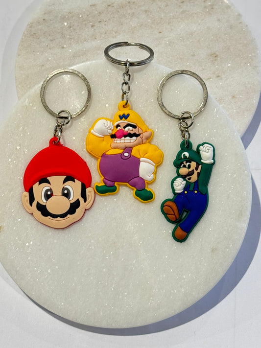 S/3 Super Mario Keyrings