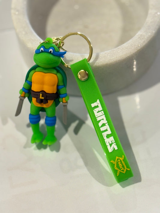 Leonardo Ninja Turtle 3D Keyring