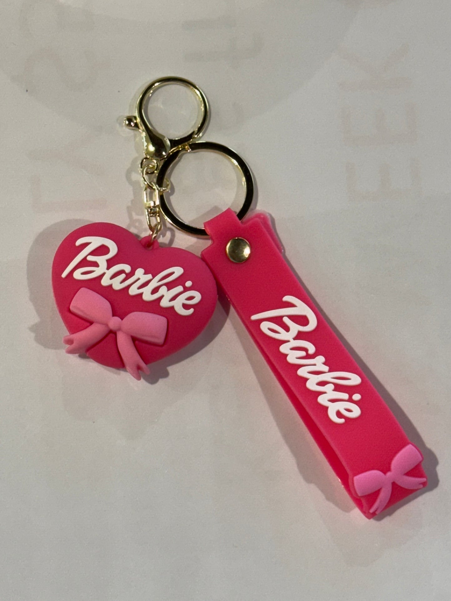 Heart Barbie 3D Keyring