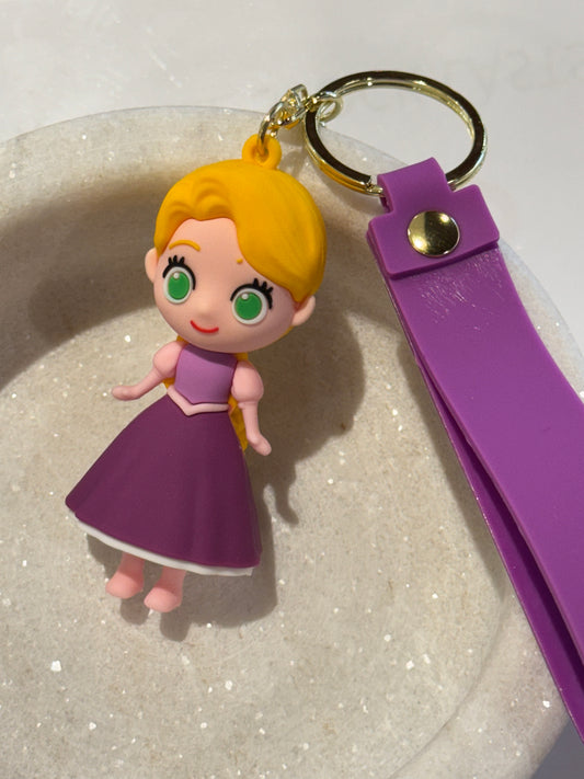 Rapunzel 3D Keyring