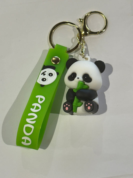 Sweet Panda 3D Keyrings