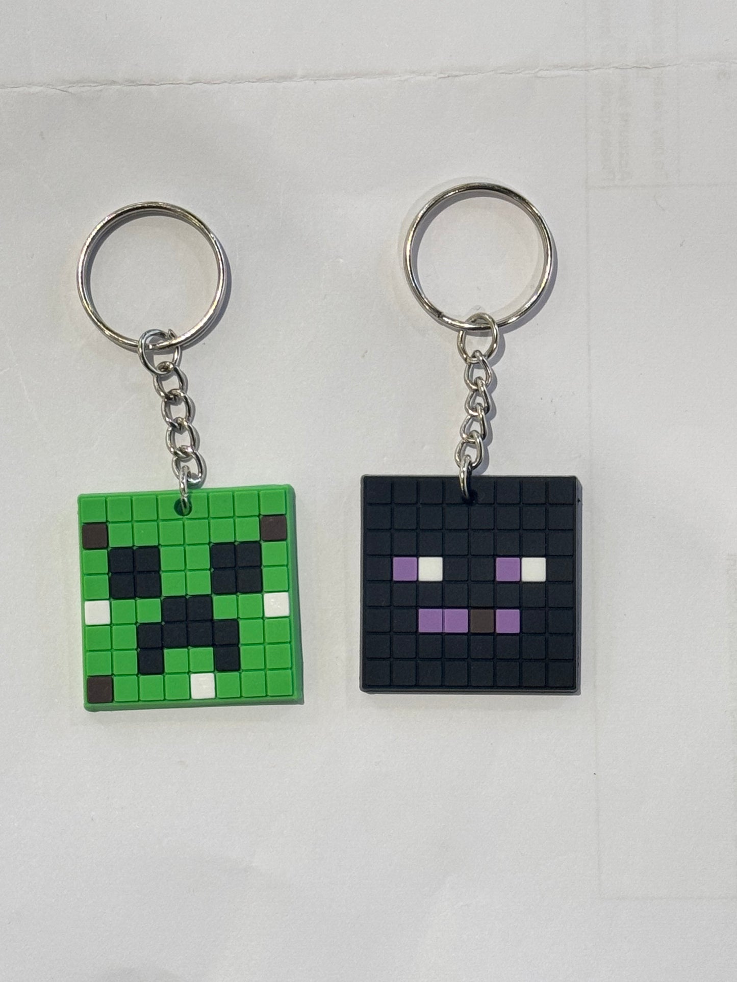 S/2 Minecraft Keyrings