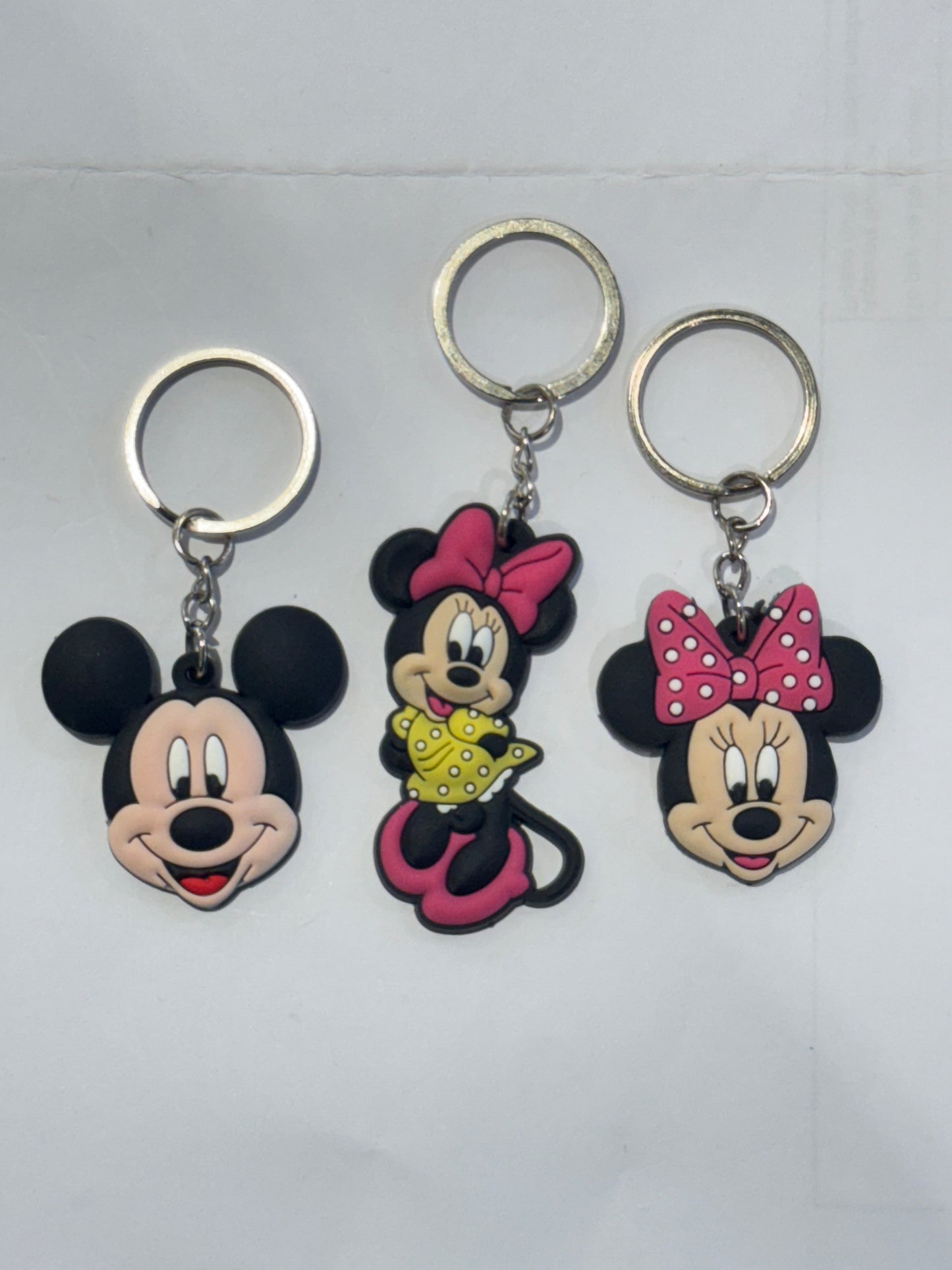 S/3 Mickey Mouse Clubhouse Keyrings