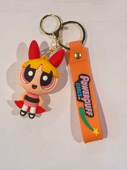 Power Puff Girls 3D Keyrings