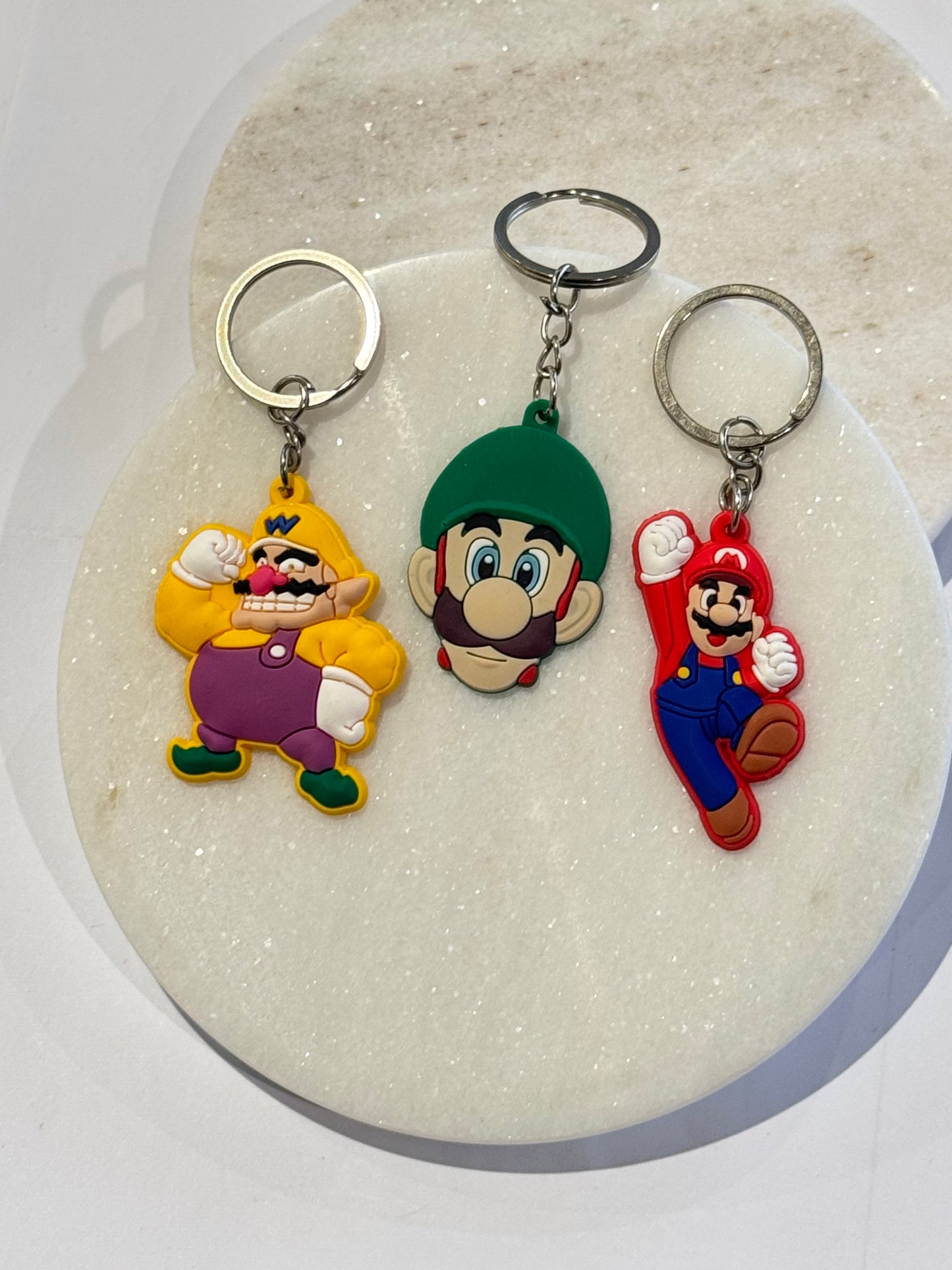 S/3 Super Mario Keyrings