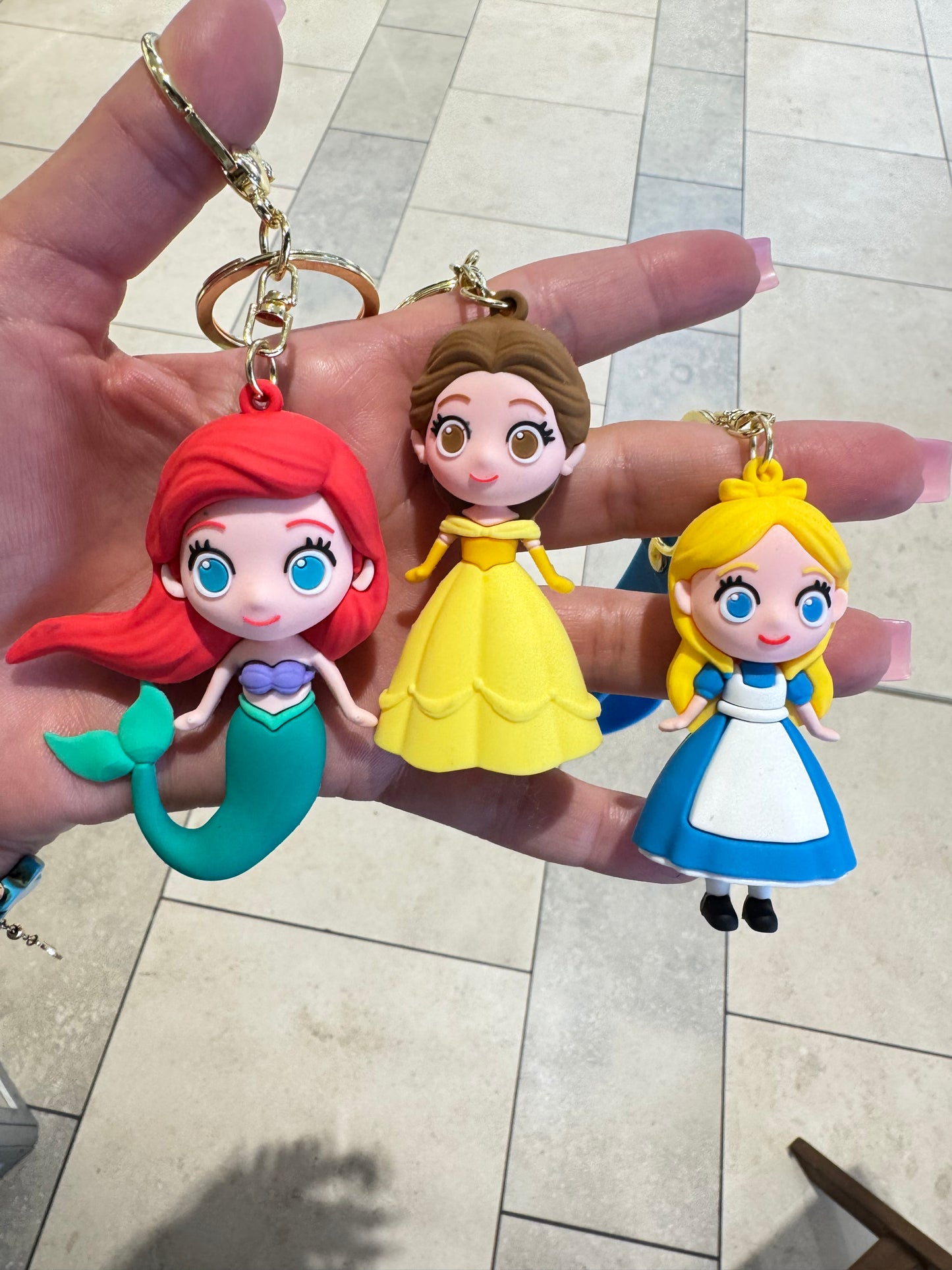 Alice in Wonderland 3D Keyring