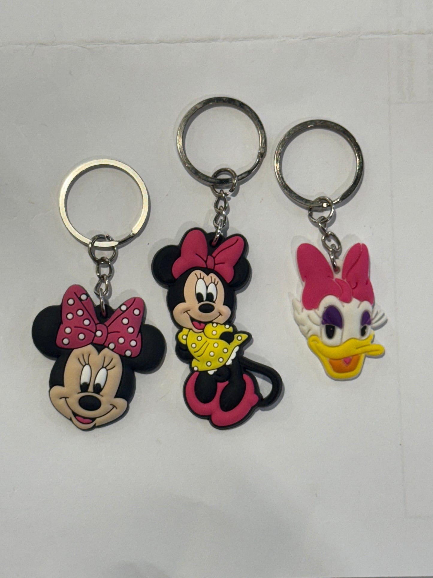 S/3 Mickey Mouse Clubhouse Keyrings