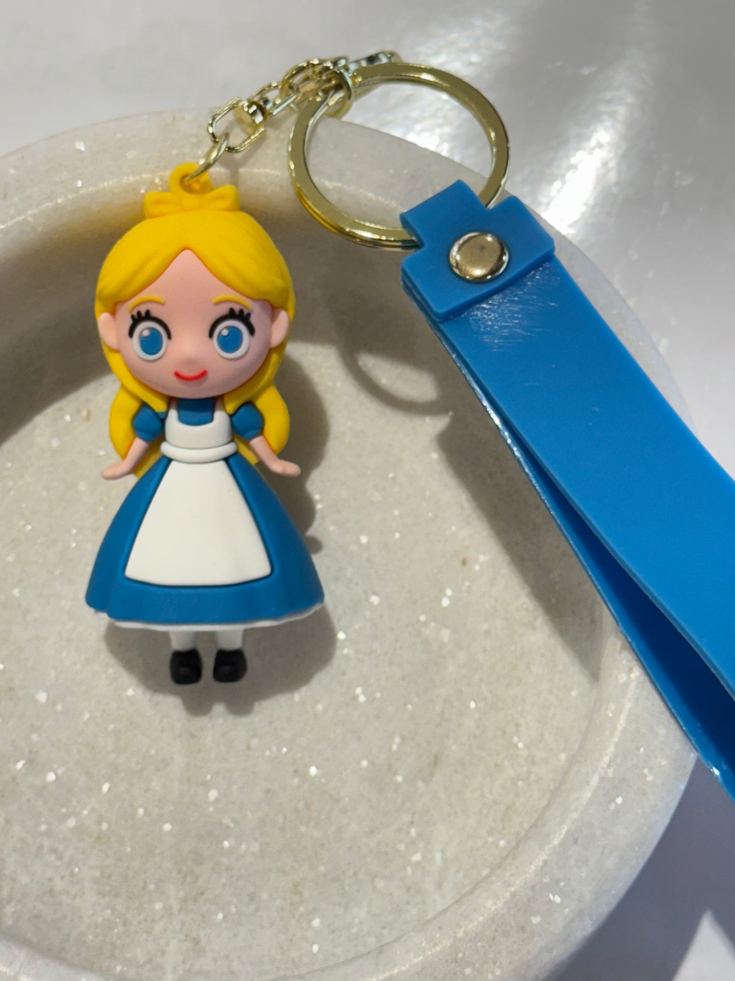 Alice in Wonderland 3D Keyring