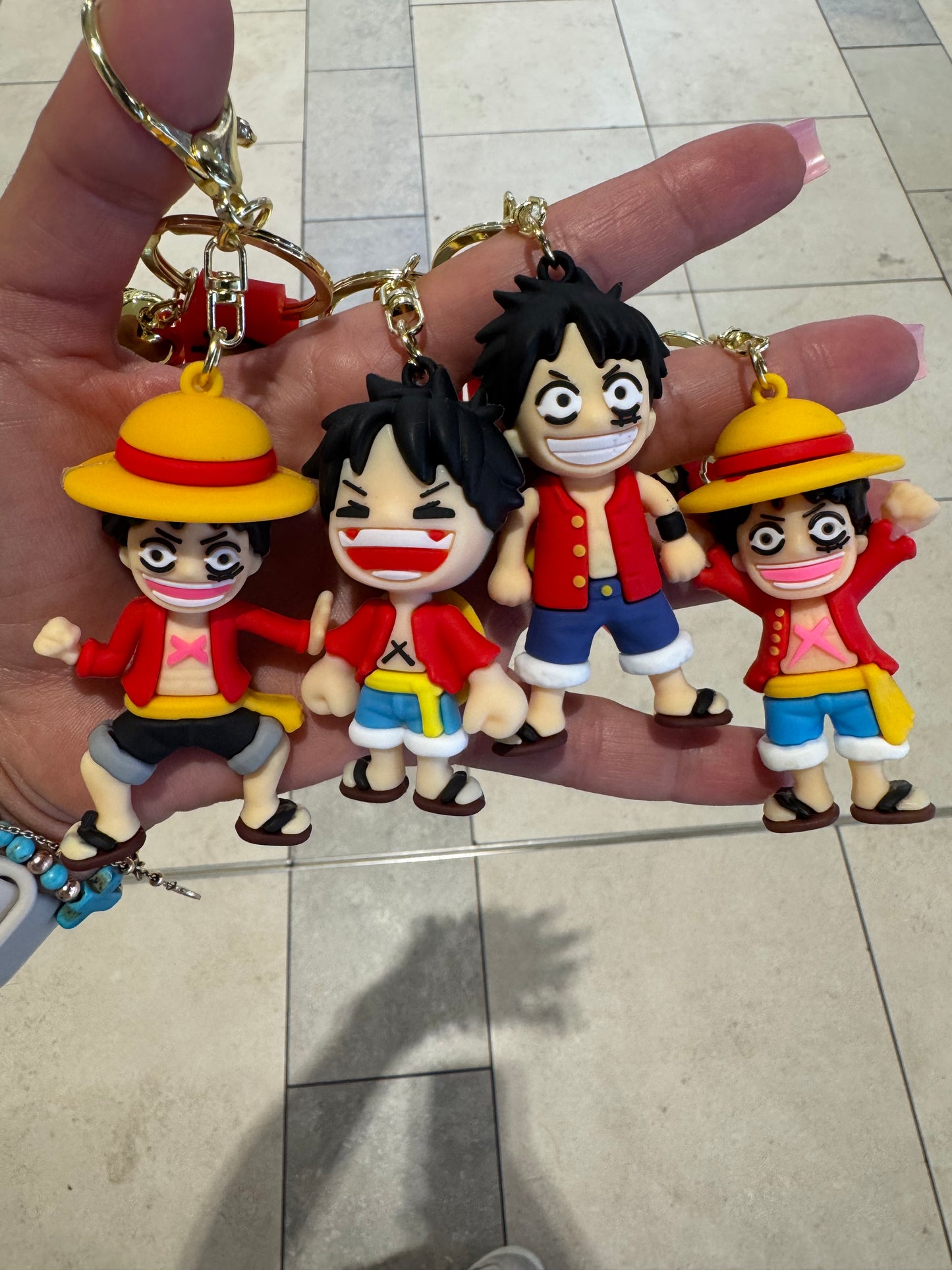 OnePiece 3D Keyrings