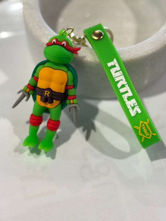 Rapeal Ninja Turtle 3D Keyring