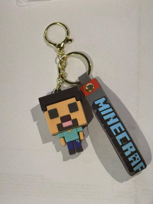 Minecraft 3D Keyrings