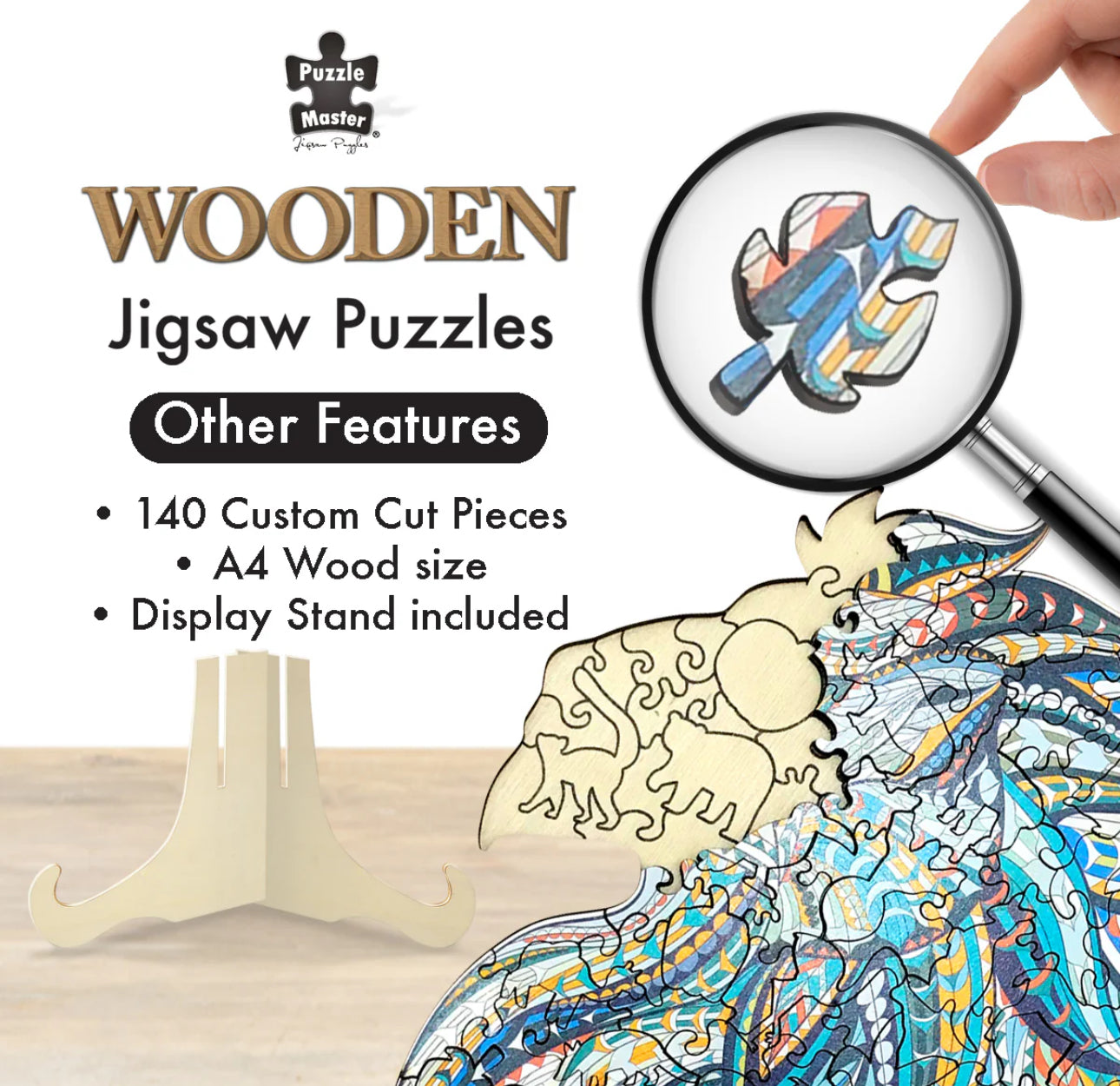 Lion Wooden Jigsaw Puzzle