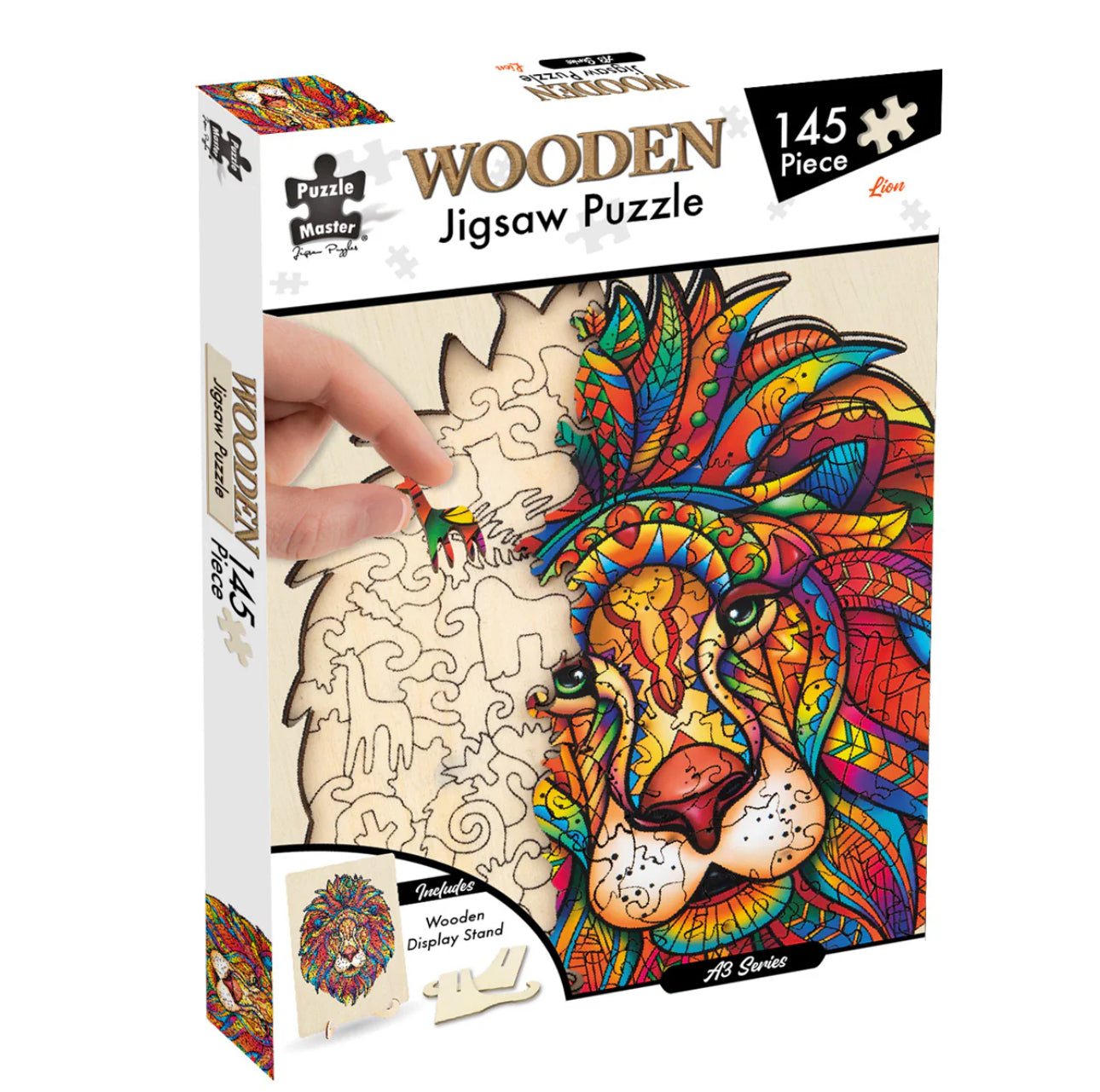 A3 Lion Wooden Jigsaw Puzzle