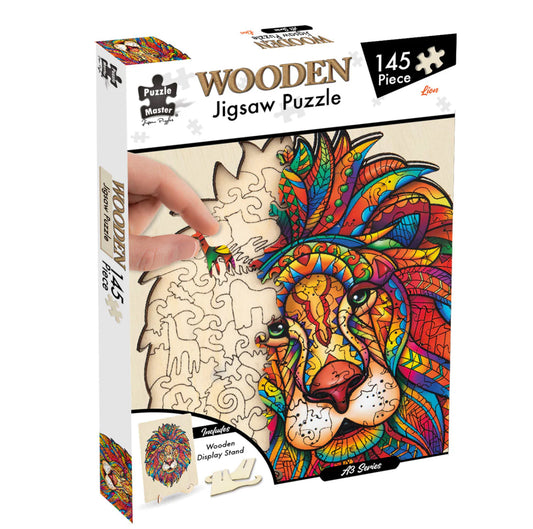 A3 Lion Wooden Jigsaw Puzzle