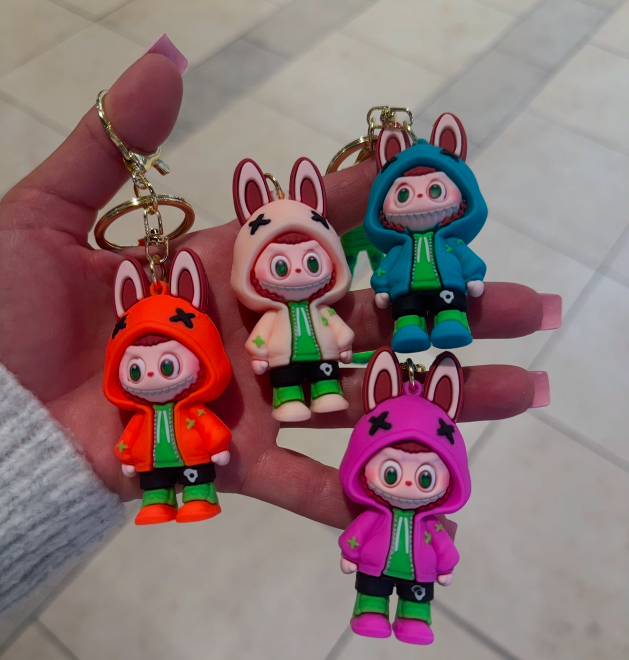 Labubu 3D Keyrings