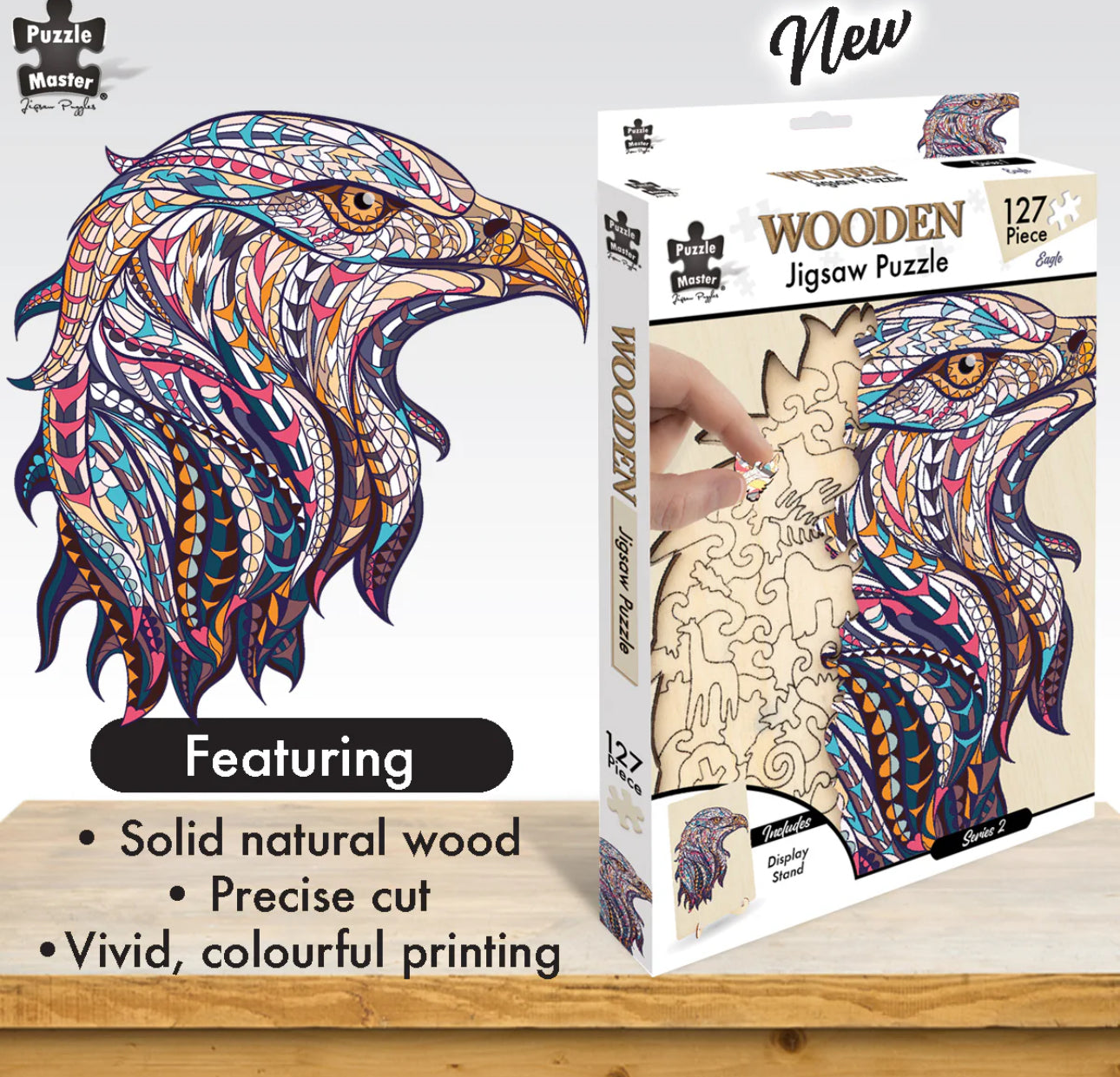 Eagle Wooden Jigsaw Puzzle