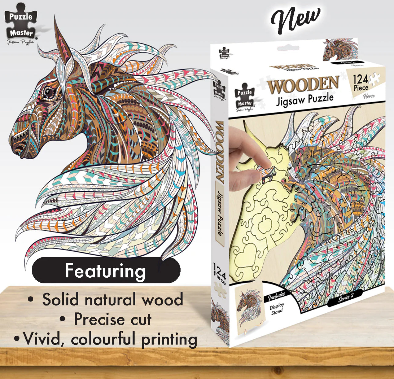 Horse Wooden Jigsaw Puzzle