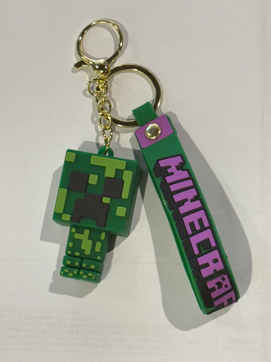 Minecraft 3D Keyrings