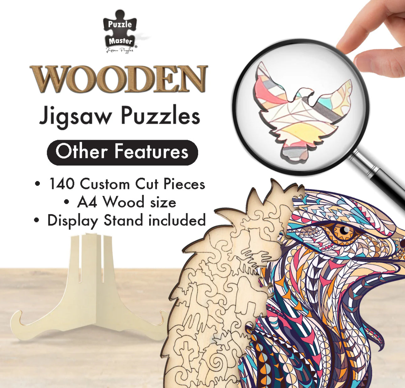 Eagle Wooden Jigsaw Puzzle