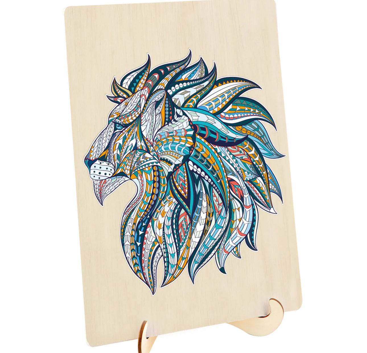 Lion Wooden Jigsaw Puzzle