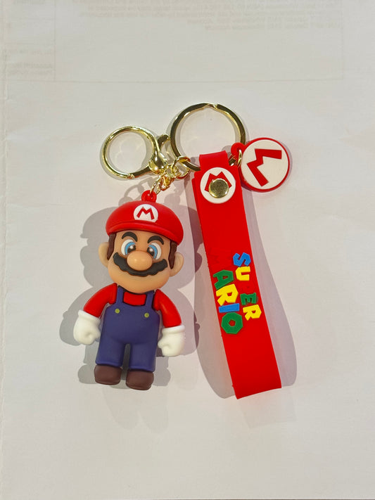 Mario 3D Keyrings