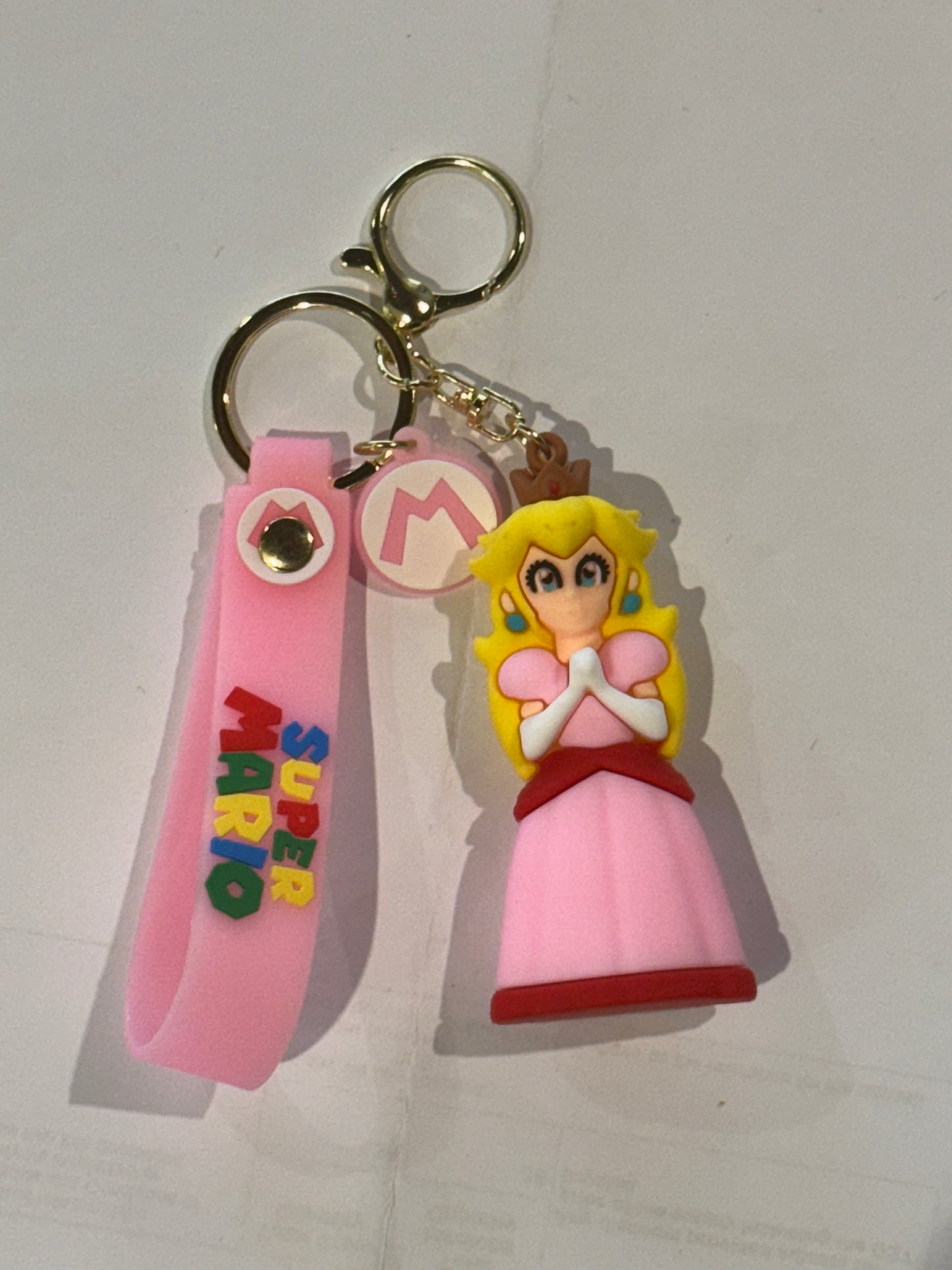 Princess Peach 3D Keyrings