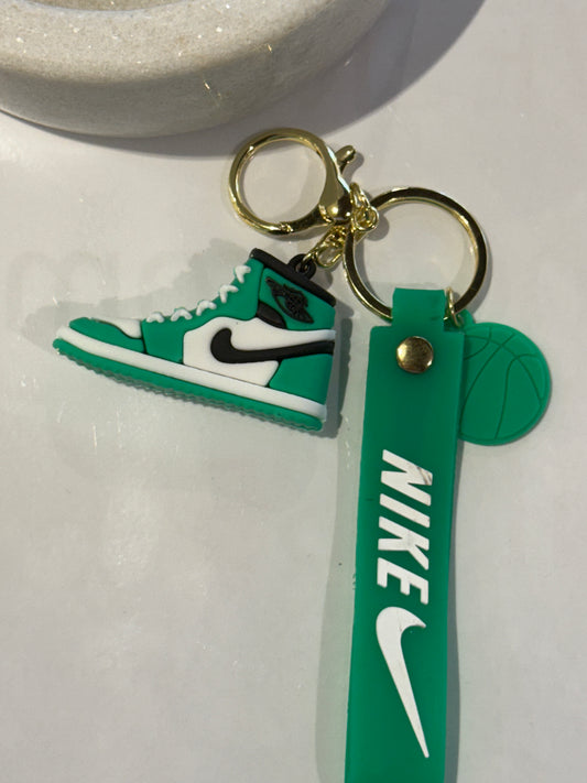 Green High Tops 3D Keyrings