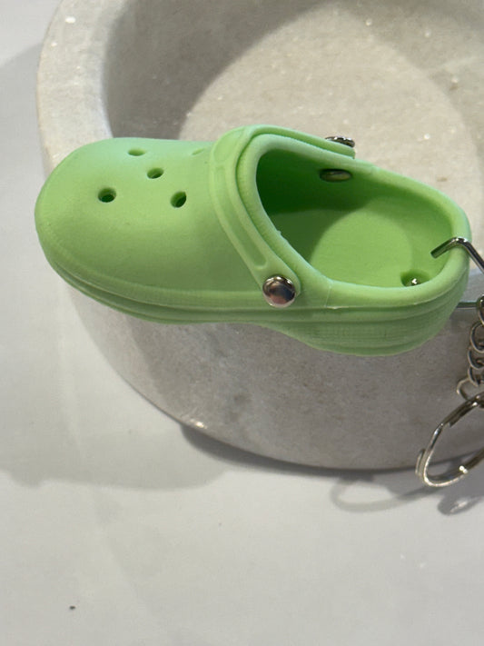 Green Croc 3D Keyrings