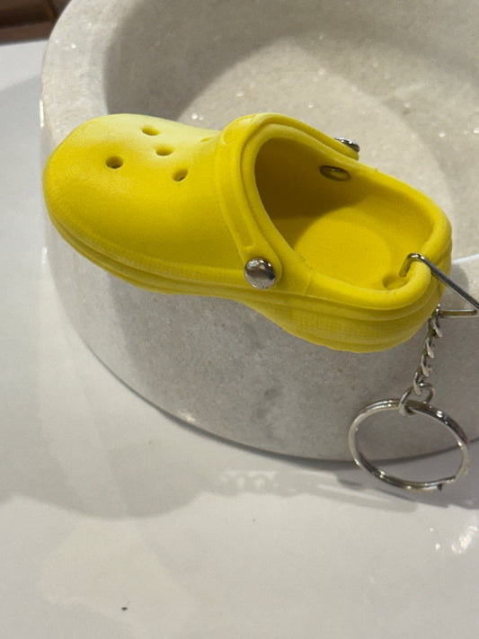 Yellow Croc 3D Keyrings