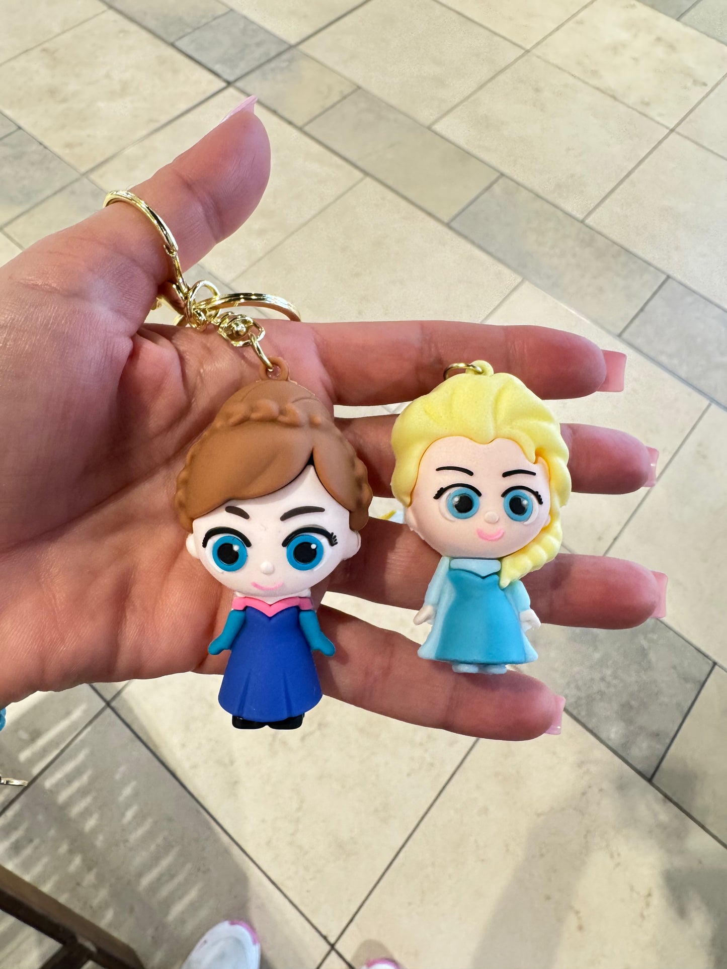 Mini Elsa 3D Keyring