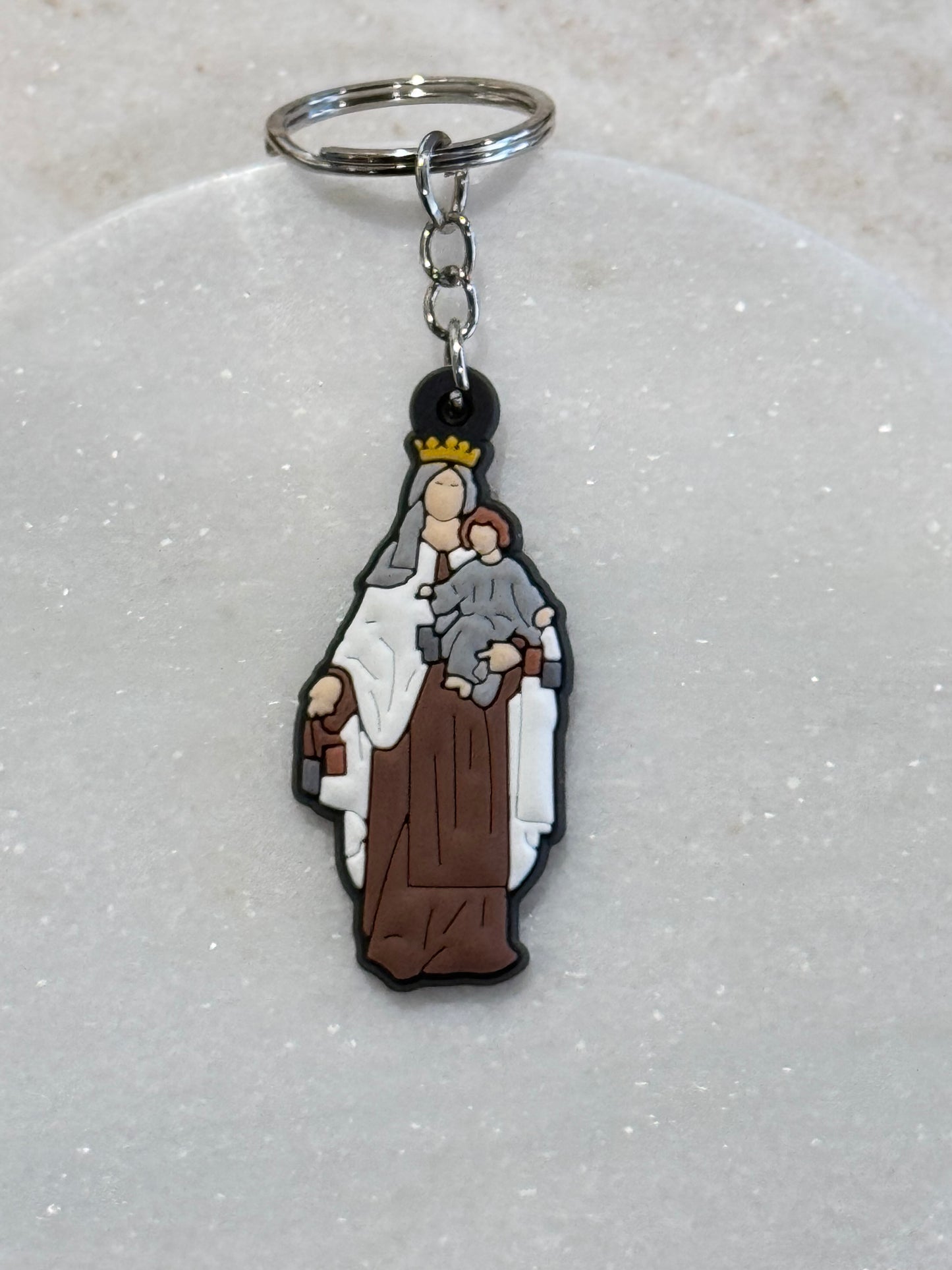 Mother Mary Keyring